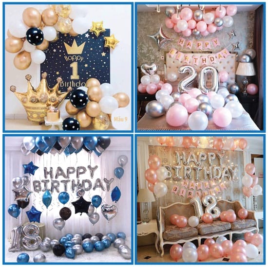 Combo backdrop xinh đẹp giúp bạn trang trí sinh nhật Combo backdrop xinh đẹp giúp bạn trang trí sinh nhật