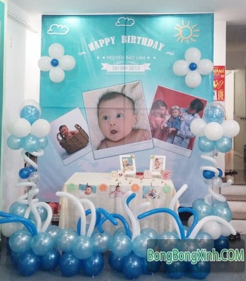 Bàn quà thôi nôi đáng yêu cho bé gái BQ125