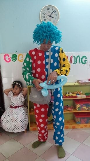 Chú hề tạo hình bong bóng CH02 Chú hề tạo hình bong bóng CH02