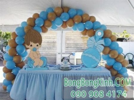 Trang trí tiệc sinh nhật với những bong bóng nghệ thuật