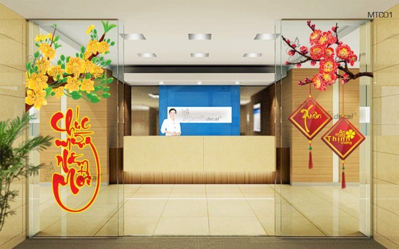 Trang trí bằng giấy Decal