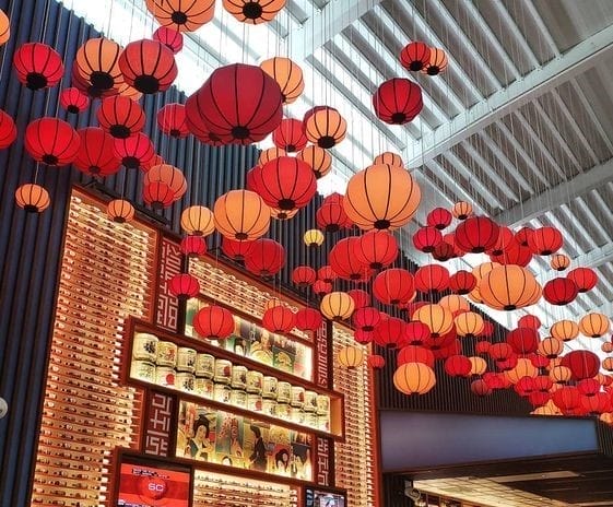 Trang trí với đèn lồng