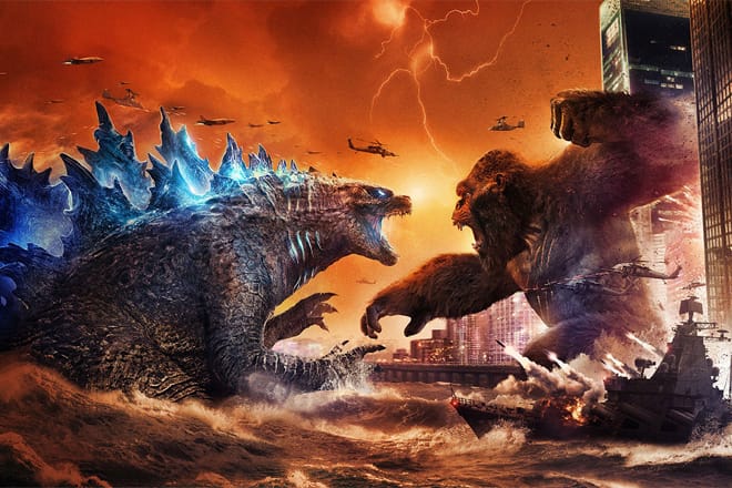 Phim viễn tưởng hay về Godzilla Battle Kong