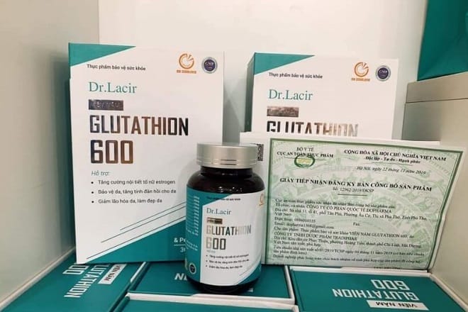 Bổ sung Glutathione cho da 600