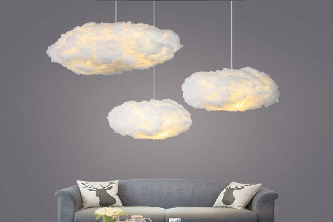 đèn ngủ trên mây