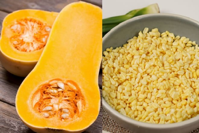 Cách làm sữa bí đỏ thơm ngon, bổ dưỡng tại nhà Đậu xanh và cà chua