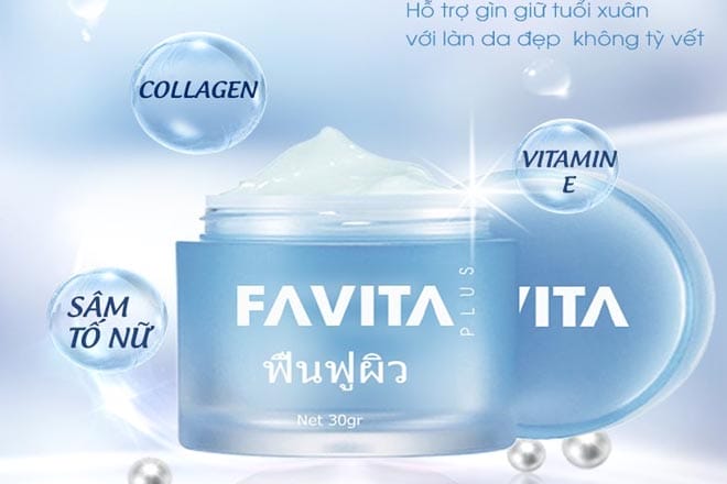 Top 5 loại kem trị nám Thái Lan chính hãng hiệu quả dành cho phái đẹp kem favita plus