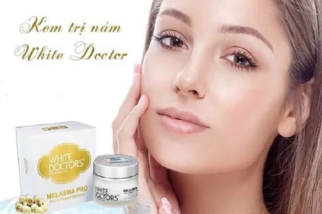 kem làm trắng da bác sĩ trắng