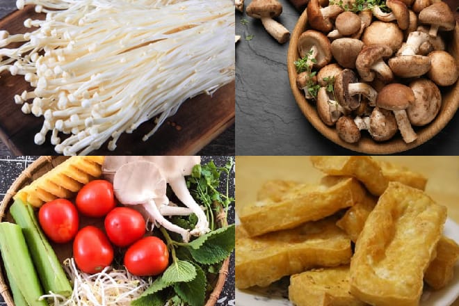 Canh chua chay thanh đạm với 4 cách nấu phong phú chống ngán Nguyên liệu nấu canh chua nấm