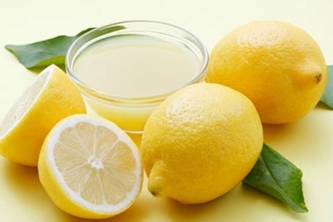 Chanh và nước vo gạo
