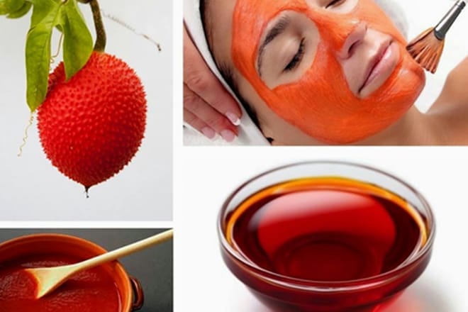 Dầu gấc trị tàn nhang an toàn và tiết kiệm với 4 công thức dễ làm 206783 dau gac tri tan nhang