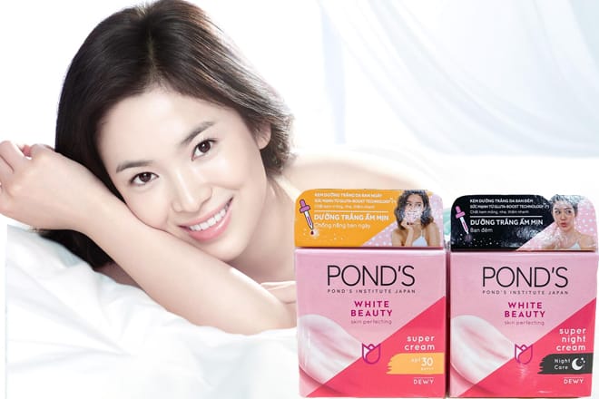 Review kem dưỡng trắng da Pond's White Beauty ngày và đêm Kem ao khoac có tốt không?