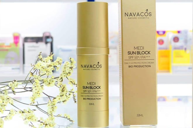 Kem chống nắng làm trắng da Navacos Medi Sunblock