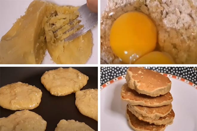 Cách làm bánh yến mạch khoai lang