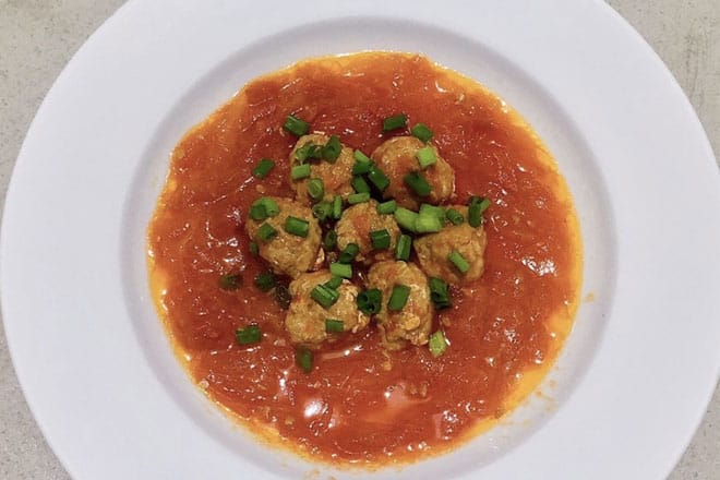 Thịt heo chua việt nam