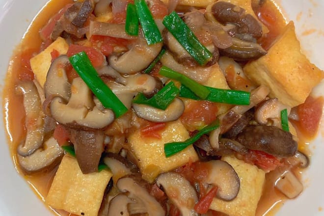 Top 3 cách làm đậu phụ sốt cà chua dễ làm Những ông bố bà mẹ của Hàn Quốc