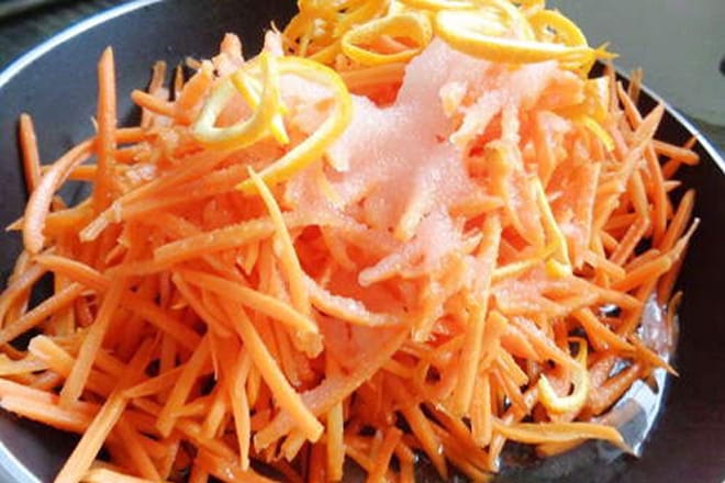 2 cách làm mứt cam cà rốt ngon, đẹp mắt đón Tết uop co cam va ca rot soi