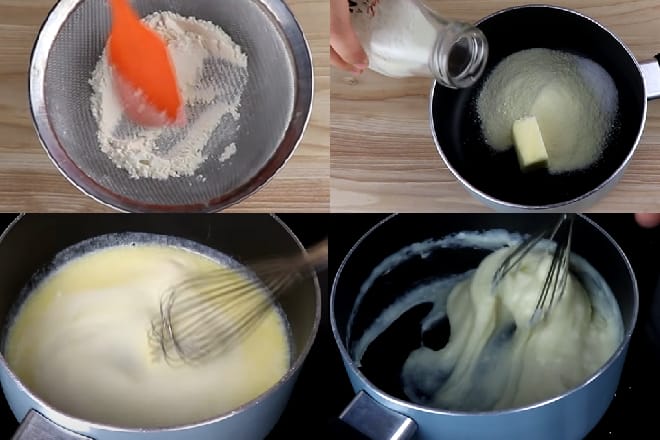 2 cách làm bánh mì mè đen Hàn Quốc Nấu bột làm bánh