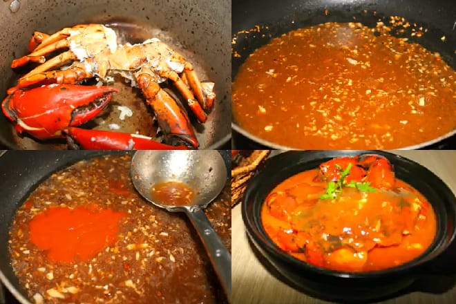 Cách làm cua rang me 2022 Luộc cua để sốt