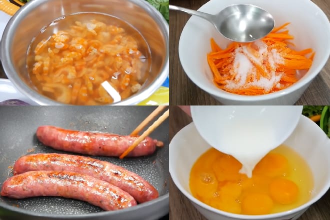 Bí đỏ: 3 cách làm mặn - ngọt Xúc xích chiên