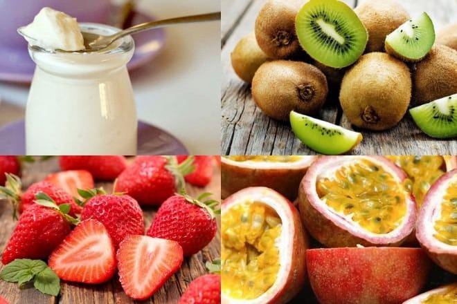 Bí quyết làm sữa chua hoa quả thơm ngon, bổ dưỡng cho cả nhà Nguyen lieu nong bong