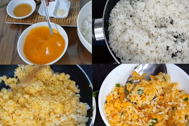 Bao nhiêu calo trong cơm chiên trứng? Làm thế nào để cân bằng dinh dưỡng? làm việc tại trung tâm