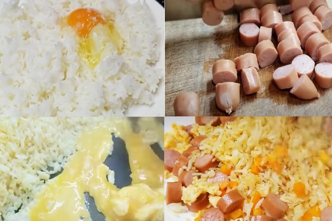 Bao nhiêu calo trong cơm chiên trứng? Làm thế nào để cân bằng dinh dưỡng? làm việc cùng nhau