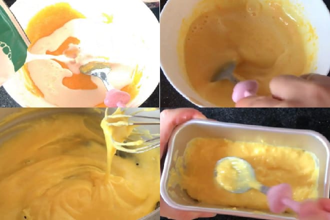 5 cách làm sữa tươi giòn tan tại nhà cực béo ngậy Trộn bột chiên xù không dầu