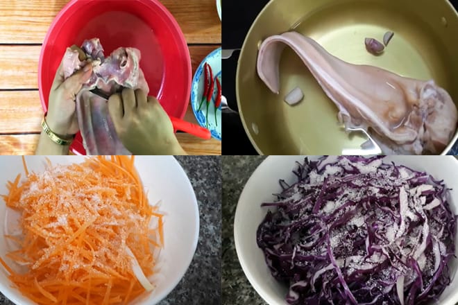 vì vậy bao gồm các nguyên liệu thô