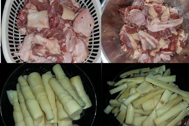 vì vậy bao gồm các nguyên liệu thô