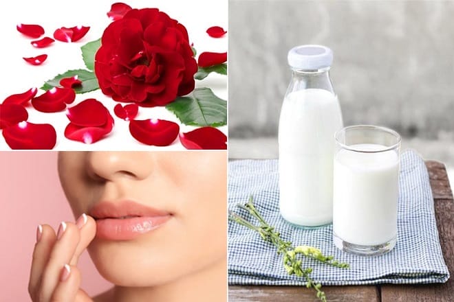 9 cách hết thâm môi nhanh chóng tại nhà chỉ sau 1 đêm hoa hồng và son dưỡng môi