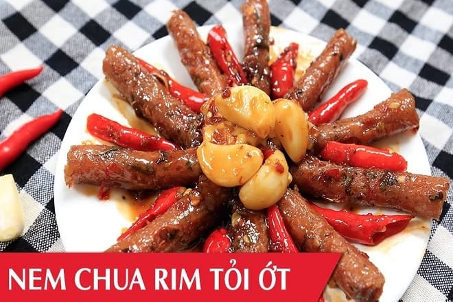 Chả giò tỏi ớt 