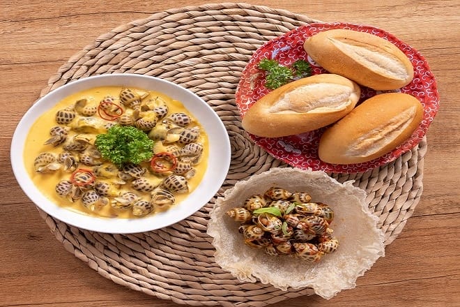 Ốc sốt bơ tỏi