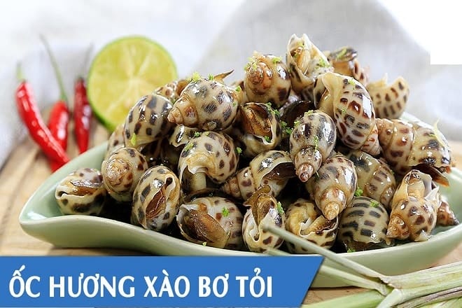Ốc xào bơ tỏi 