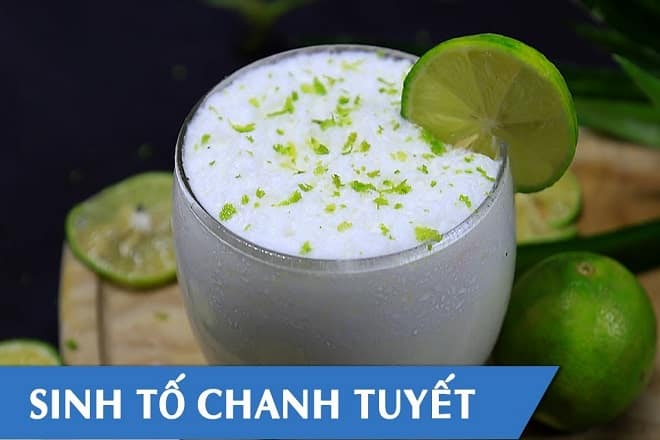 sinh tố chanh