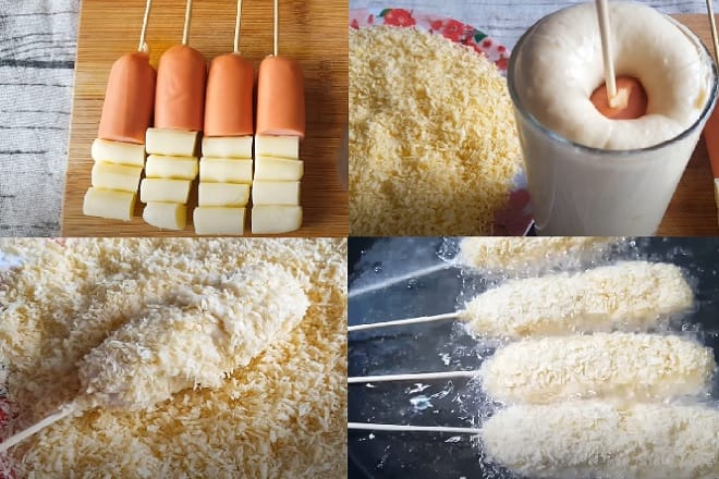 2 cách làm xúc xích phô mai ngon đơn giản nhất tiền bạc