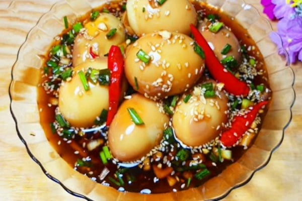 Món trứng ngâm nước tương thơm ngon theo 3 kiểu Hàn, Nhật, Việt đơn giản nhất 223714 trung ngam tuong