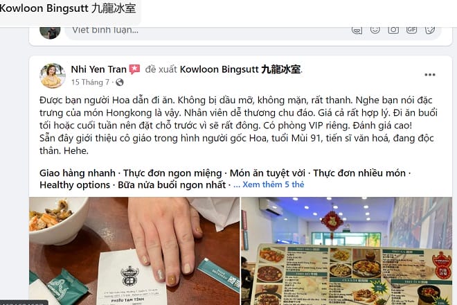 đánh giá bingsutt kowloon