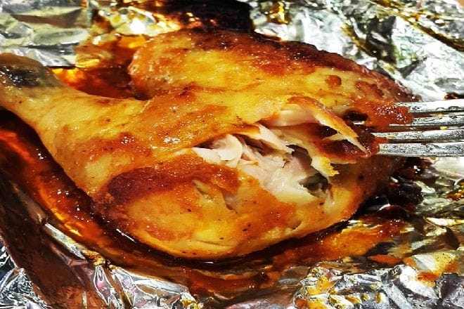 đùi gà đơn giản