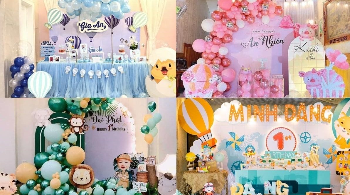Trang Trí Sinh Nhật Cho Bé Gái 2023 Lua Chon Chu De va Mau Sac Cho Buoi Tiec