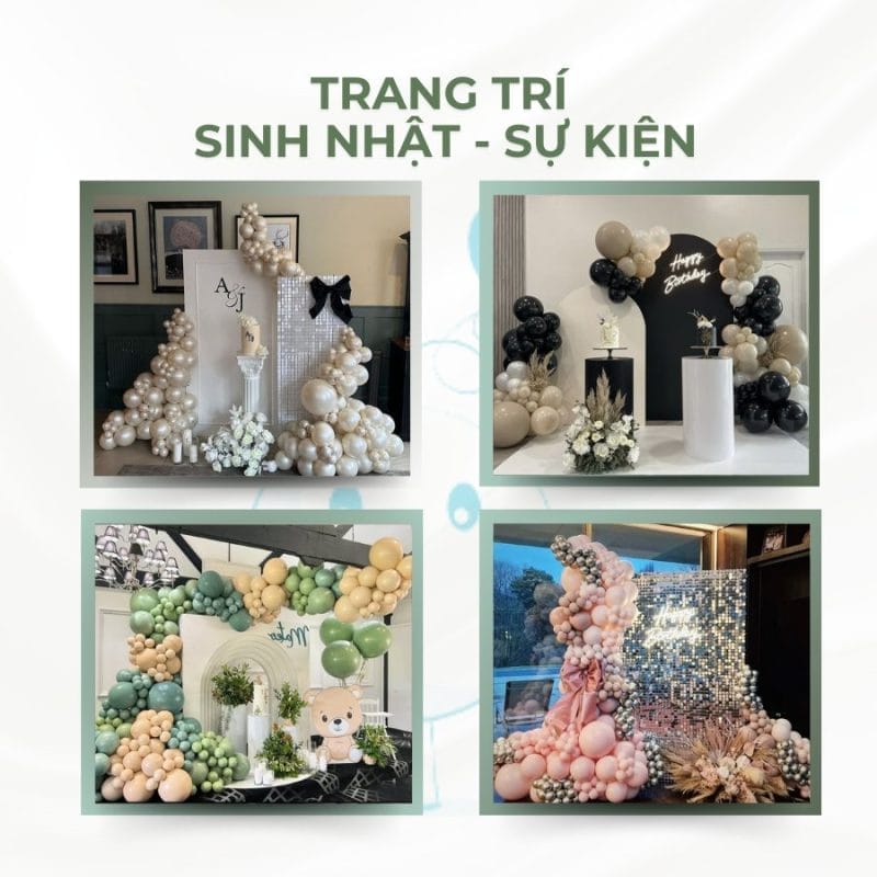 Tiệc Sinh Nhật Trang Trí Sự Kiện