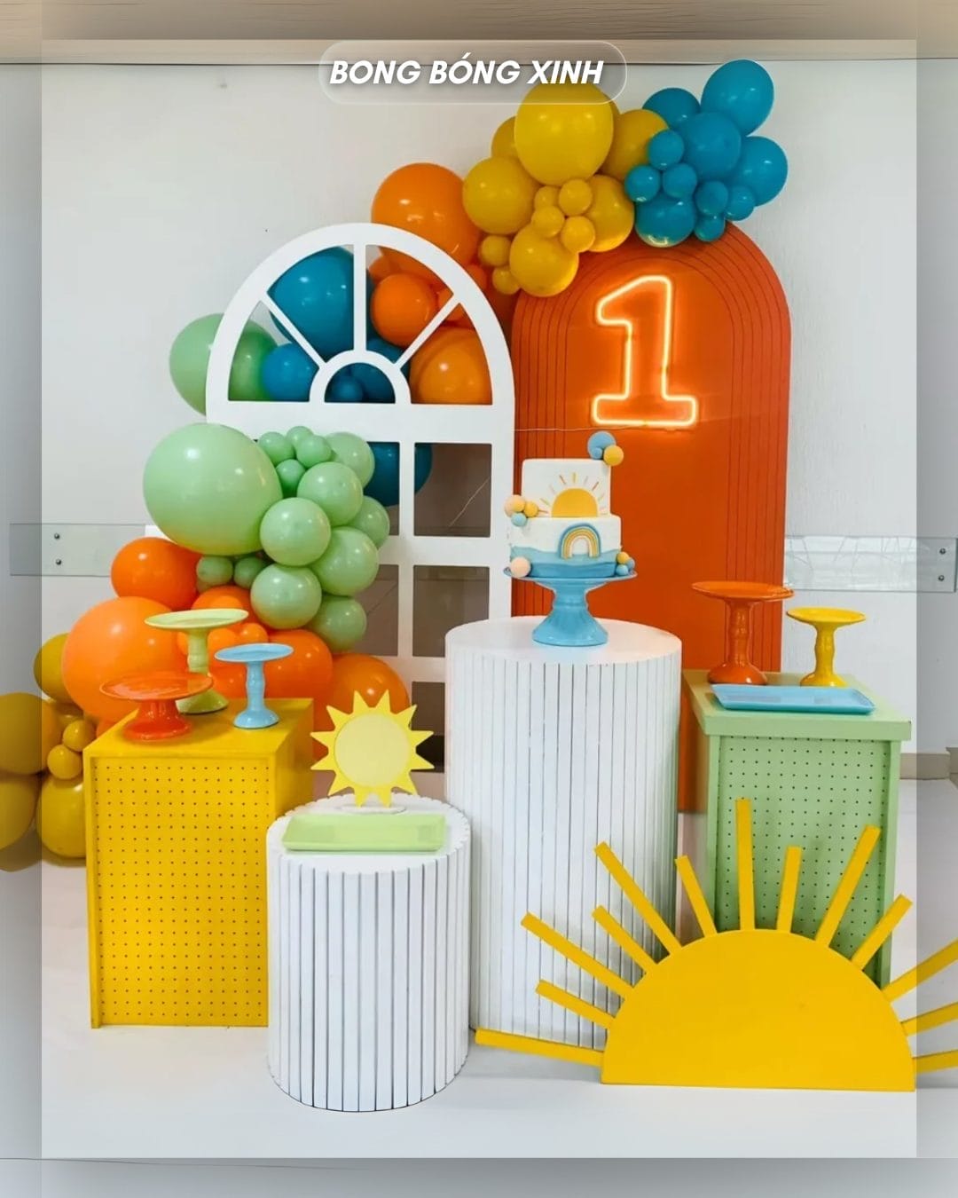 Thôi Nôi Bé 1 Tuổi Tại Nhà – Không Gian Rực Rỡ, Trọn Gói Từ A–Z Thôi Nôi