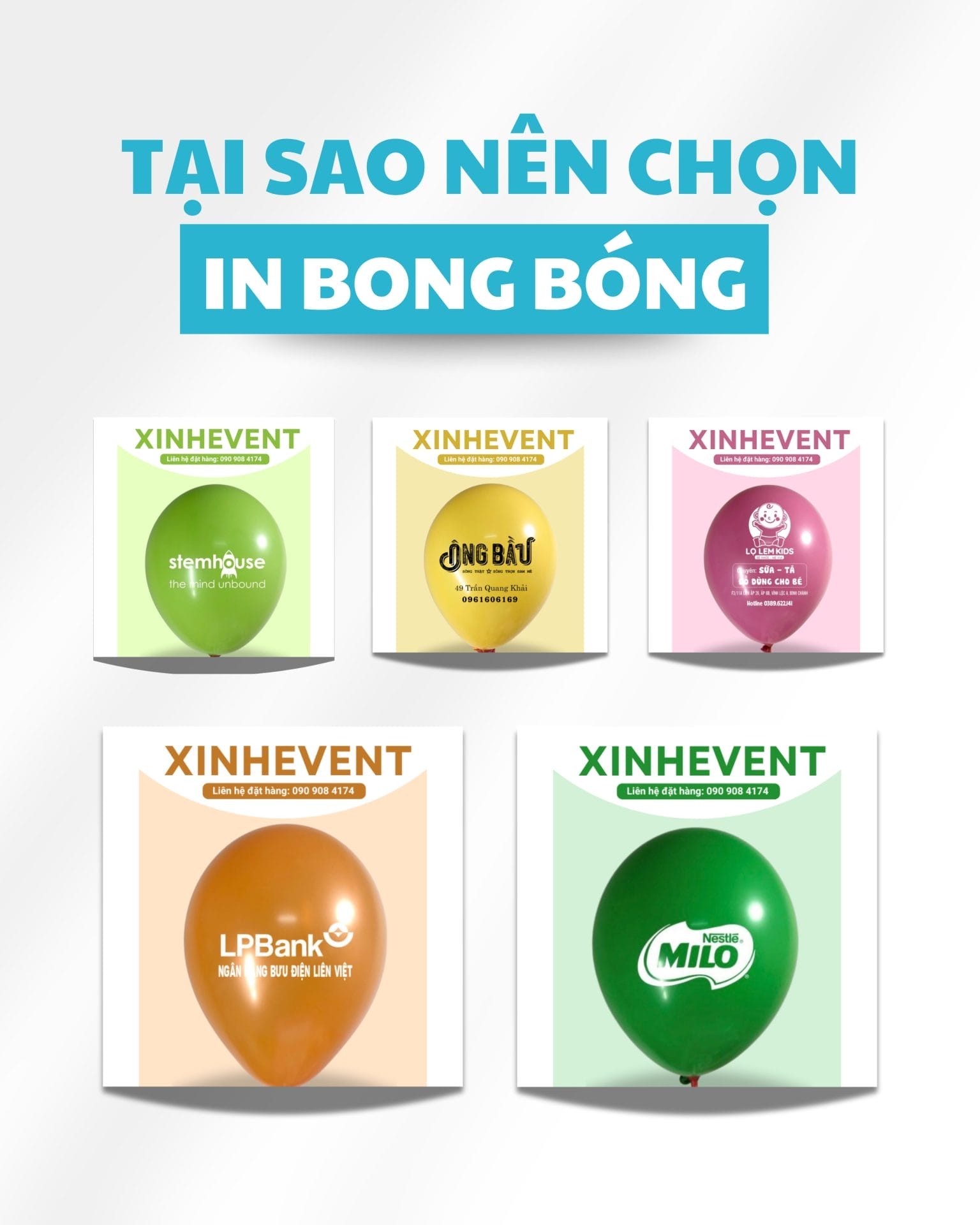 TẠI SAO CÁC DOANH NGHIỆP NÊN CHỌN BONG BÓNG IN LOGO CHO SỰ KIỆN 2025 Tại Sao Nên Chọn Bong Bóng In